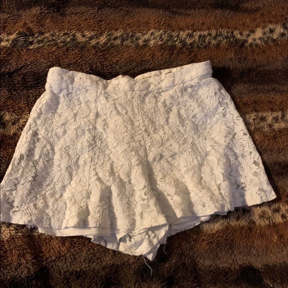 White Shorts